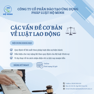 Các vấn đề cơ bản về luật lao động
