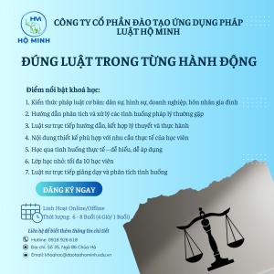 Đúng luật trong từng hành động