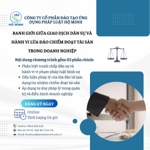 Ranh giới giữa giao dịch dân sự và hành vi lừa đảo/lạm dụng tín nhiệm chiếm đoạt tài sản trong doanh nghiệp