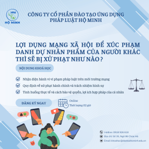 Lợi dụng mạng xã hội để xúc phạm danh dự