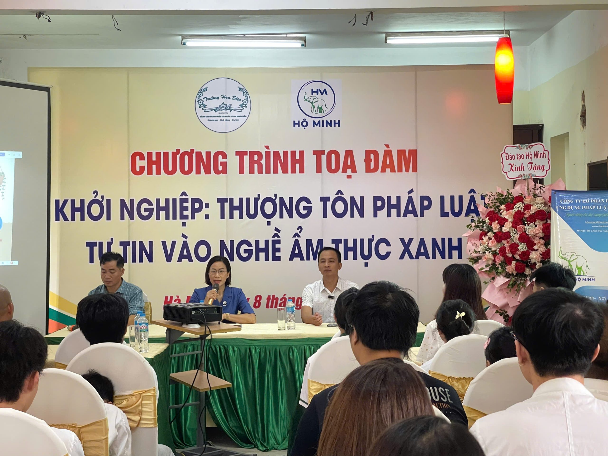 "KHỞI NGHIỆP – THƯỢNG TÔN PHÁP LUẬT, TỰ TIN VÀO NGHỀ ẨM THỰC XANH